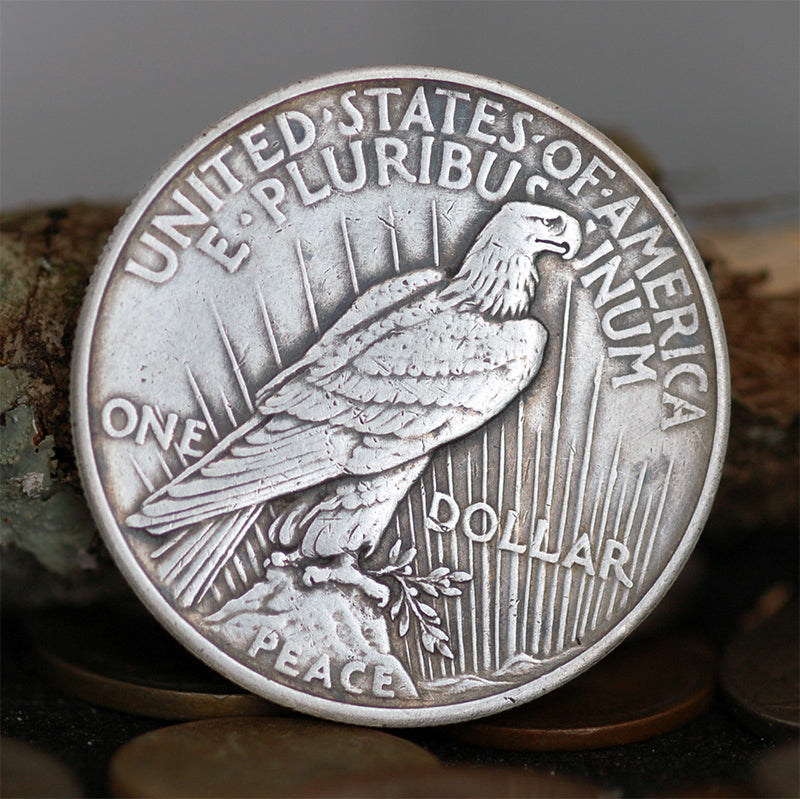 #25-051 Hand Engraved Hobo Coin