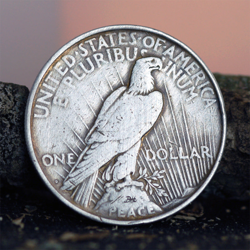 #25-072 Hand Engraved Hobo Coin