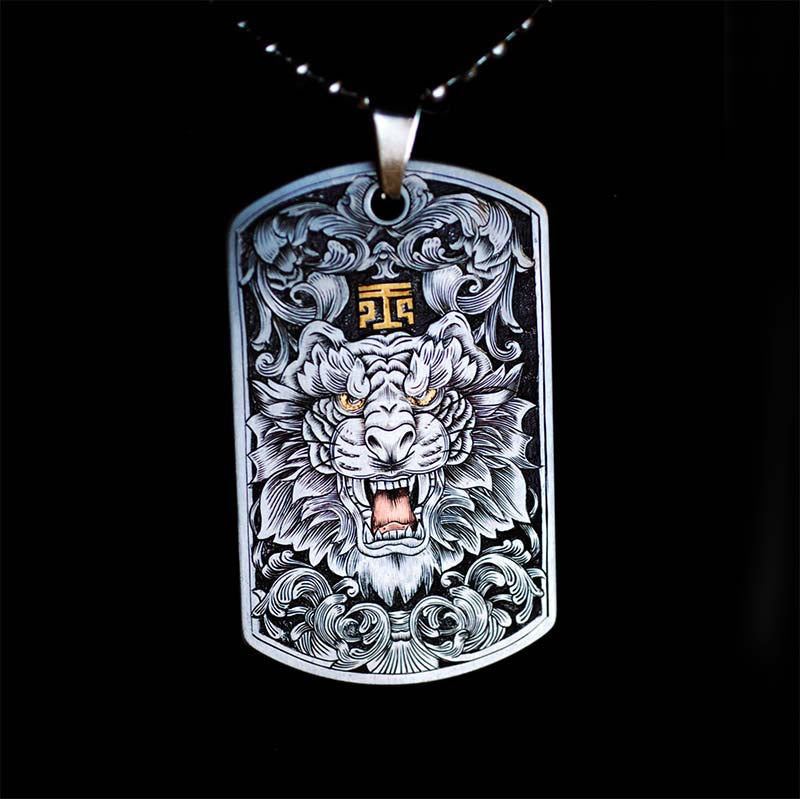 stainless steel Pendant.#SE032/Original/Hand Engraving