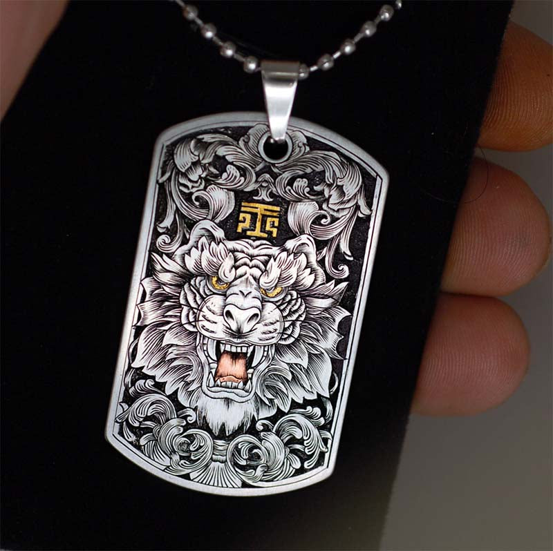 stainless steel Pendant.#SE032/Original/Hand Engraving