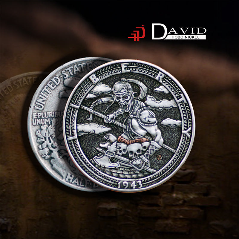 Hand Engraved Hobo nickel#20-100