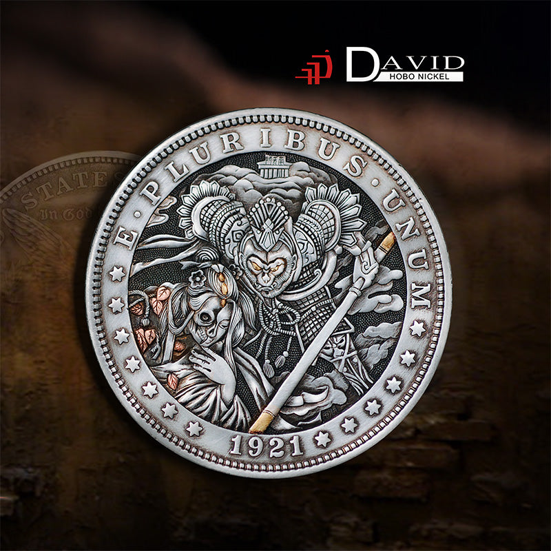 Hand Engraved Hobo nickel#21-109