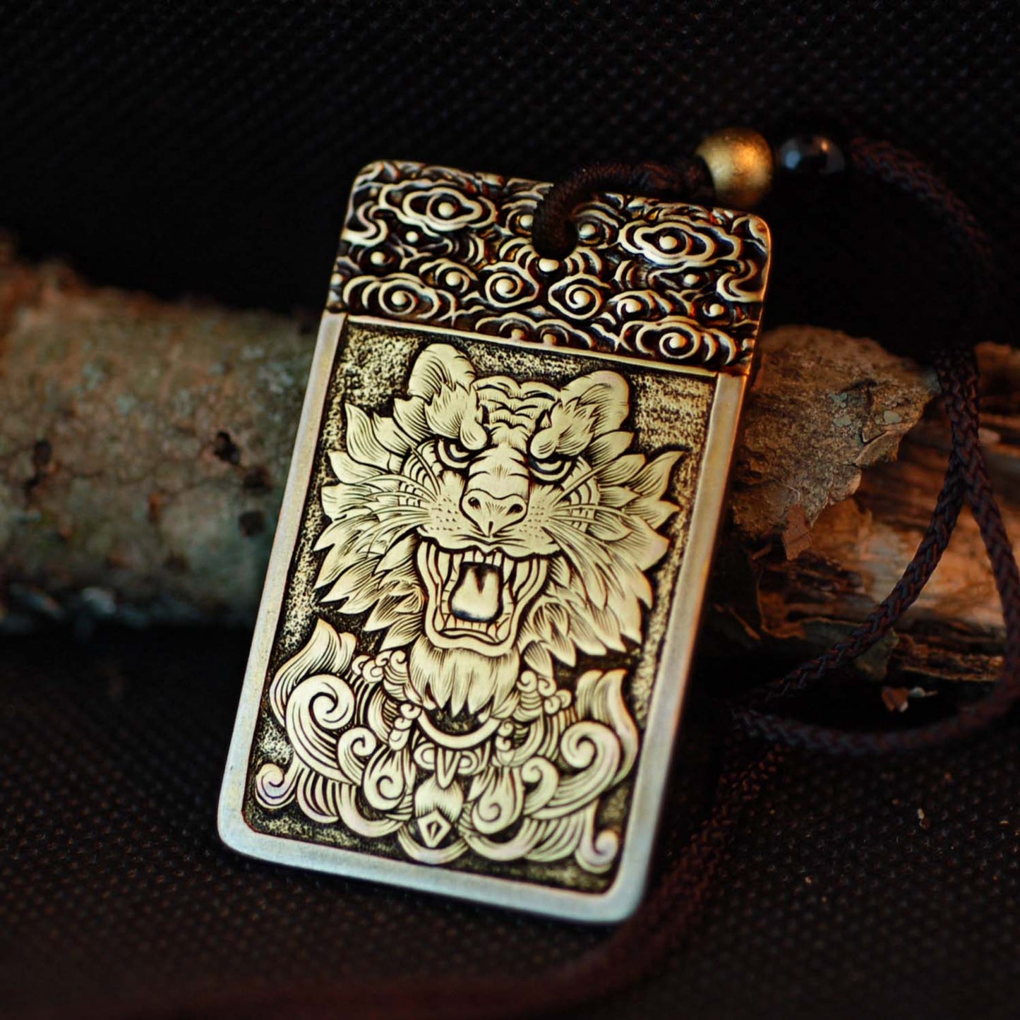 Brass Alloy Pendant.#SE031/Original/Hand Engraving