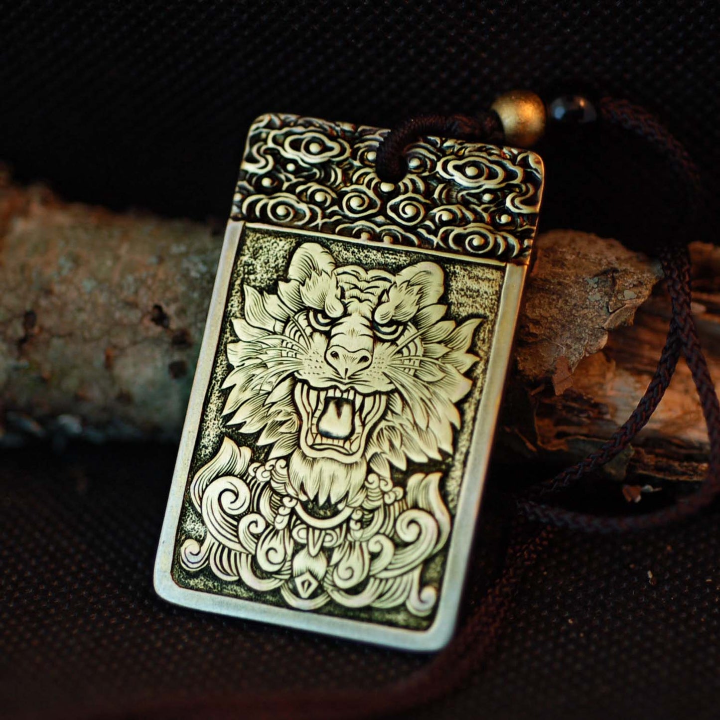 Brass Alloy Pendant.#SE031/Original/Hand Engraving