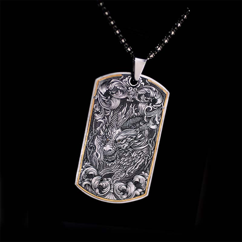 Hand Engraving stainless steel Pendant.#SE020